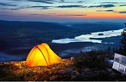 Starcrafter Außenbeleuchtung wasserdicht Solar Panel Beleuchtung für Camping Wandern Zelt Garden, benutzt als Hand power bank ladegeräte - 