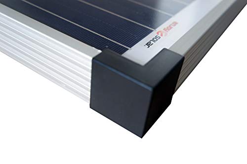 enjoysolar® Poly 100W Polykristallines Solar panel 100Watt ideal für Wohnmobil, Gartenhäuse, Boot … (Einzelpack) - 5