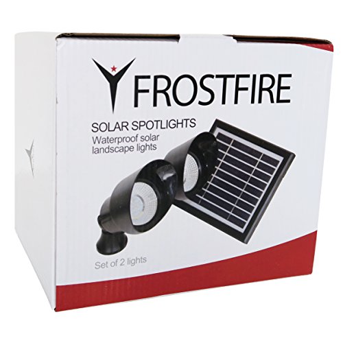 Frostfire Garten Landschaft Solar Scheinwerfer Strahler - 